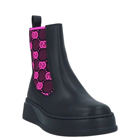 NEW IN BOX .. Gucci Hot pink boots - Picture 2 of 4